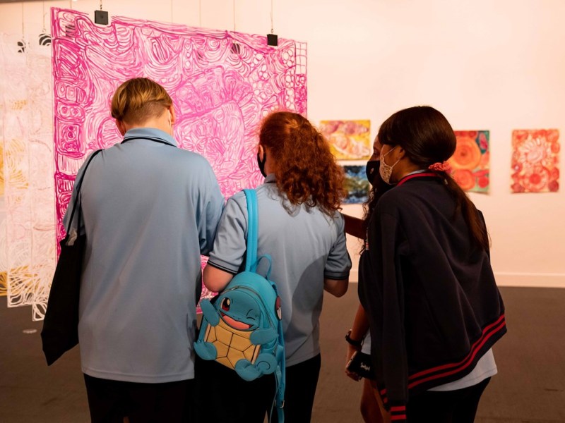 Young Artists Collaborate: Perth High School Students Create Art Labels for Modern Scots&nbsp;Exhibit