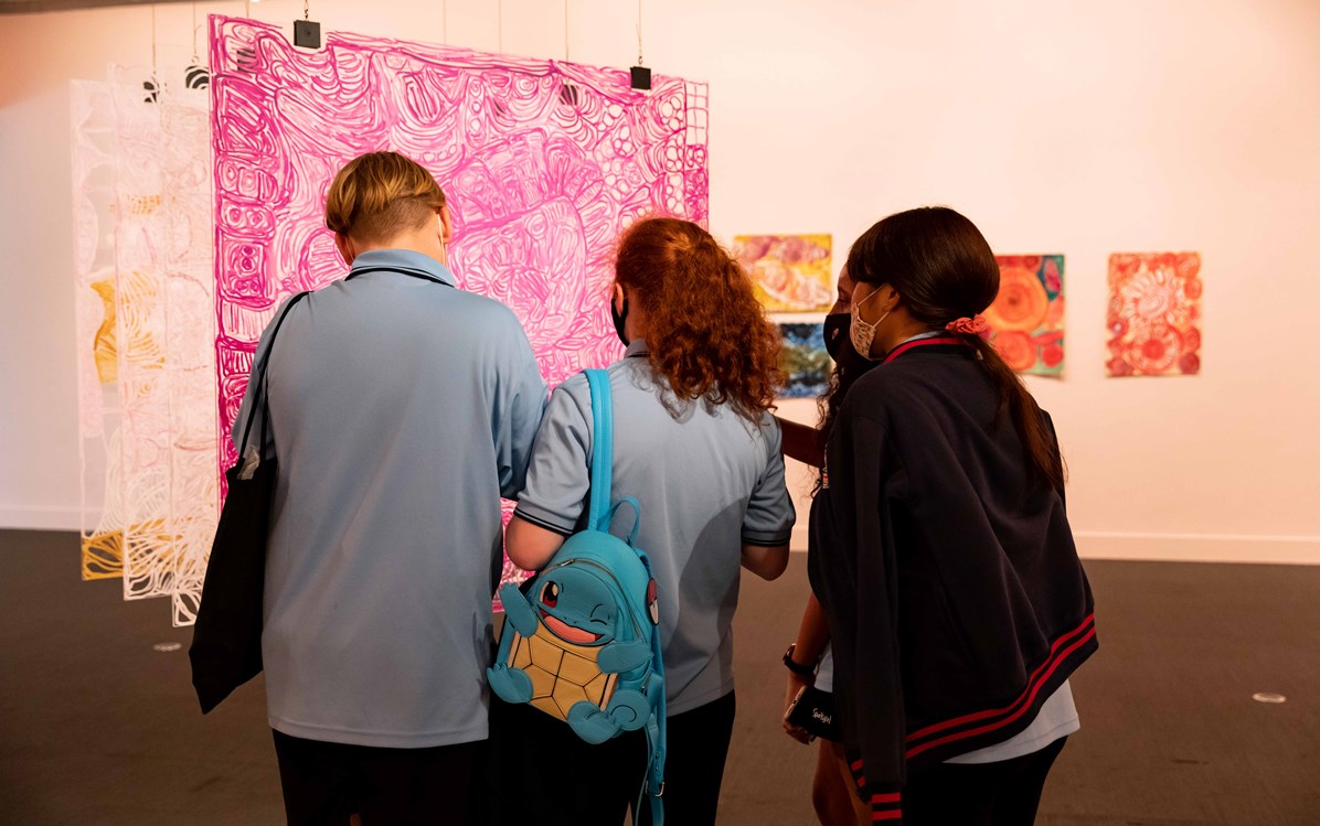 Young Artists Collaborate: Perth High School Students Create Art Labels for Modern Scots&nbsp;Exhibit